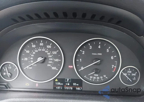 2014 BMW X3 xDrive28I из США, поврежденный, VIN 5UXWX9C56E0D28193